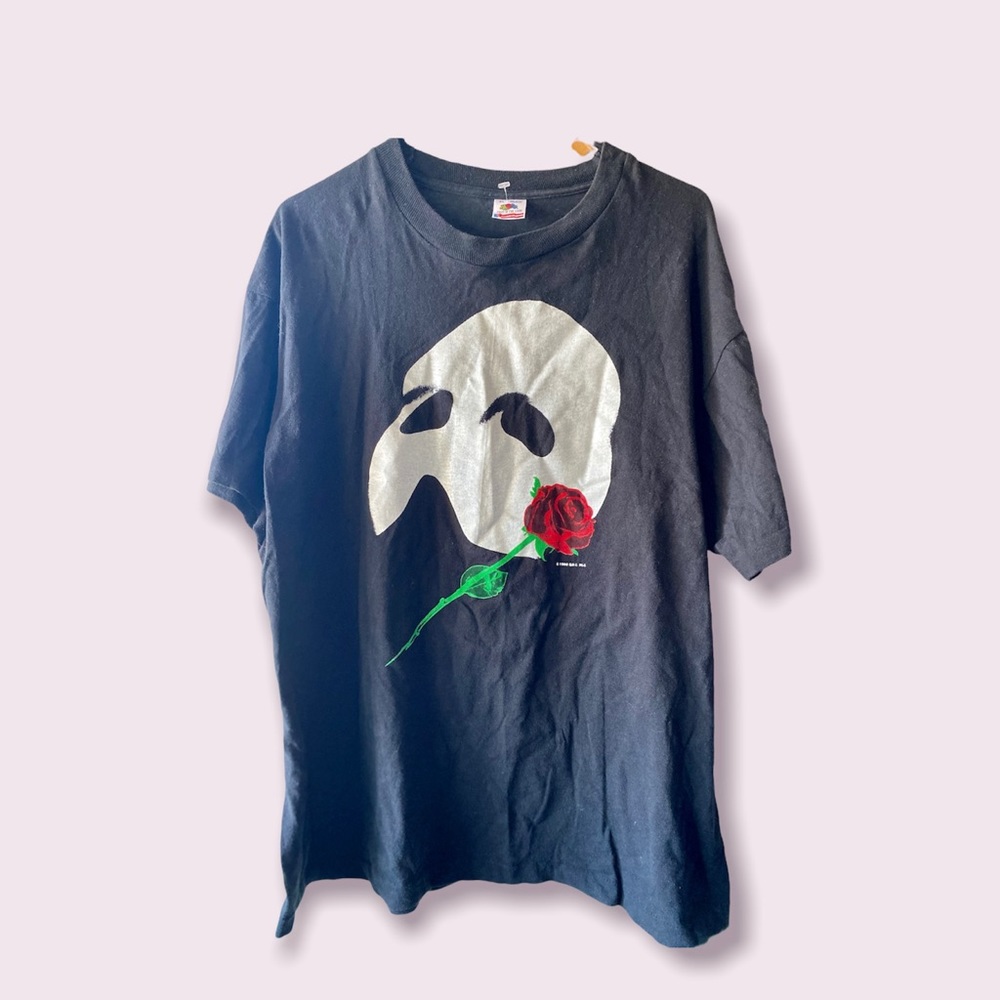 Vintage 1980s Tee Phantom of the Opera Glows in the Dark